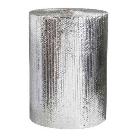 Box Packaging Cool Shield Thermal Bubble Roll 24W x 125L x 3/16 Thick Silver INR24